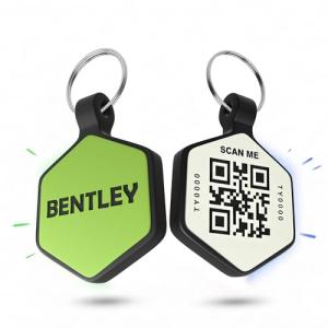 HeyBuddy Smart QR Code Dog Tag - Customizable