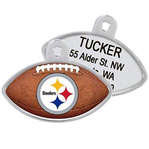 Personalized Pittsburgh Steelers Dog ID Tag