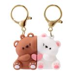 Cute Bear Keychain Set for Couples
