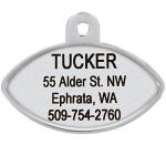 Personalized Pittsburgh Steelers Dog ID Tag