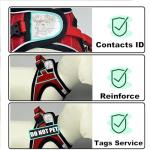 Emotional Support Service Dog Harness Vest Set