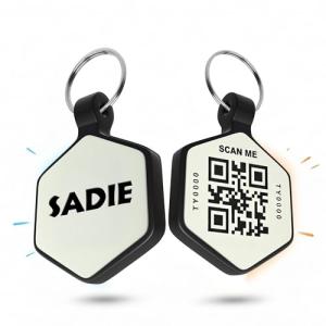 HeyBuddy Smart Pet Tag - Custom QR Code Dog Tag