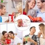 Cute Bear Keychain Set for Couples