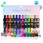 Soft Nylon Puppy ID Collars with Tags and Charts