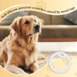 Glow in the Dark Silicone Dog Tag Silencer 8PCS