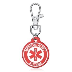 Medical Alert Keychain with Free Engraving