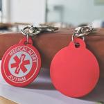 Medical Alert Keychain with Free Engraving