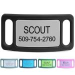 Personalized Silent Dog and Cat ID Tags