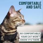 Escape Proof Cat Harness and Leash Set - Black