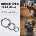 KeyUnity KA10 Titanium Key Rings for Pet ID