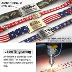 Personalized Stainless Steel Slide-On Pet ID Tags