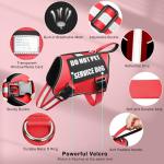 Reflective Service Dog Vest Harness with ID Tag