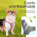 ThinkPet Adjustable No-Pull Dog Harness with Reflective Design