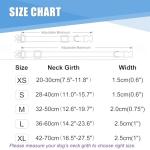 Custom Engraved Reflective Dog Collar with Name Tag