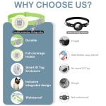 Waterproof Breakaway Cat Collar with Airtag Holder