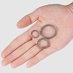 KeyUnity KA10 Titanium Key Rings for Pet ID