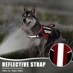 Reflective Service Dog Vest Harness with ID Tag