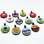 Personalized Silent Dog Tag - Custom Engraved Silicone