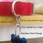 Stainless Steel Quick Clip Dog Tag Holders - 2 Pack