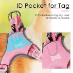 ThinkPet Adjustable No-Pull Dog Harness with Reflective Design