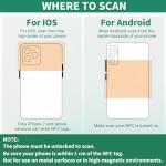 50 NFC Tags - Compatible with All Smartphones