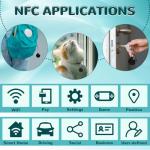 5 Pack NFC Keyfobs for Pet Identification