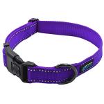 Max and Neo Reflective Dog Collar - Purple