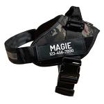 Personalized No Pull Dog Harness with Custom Patches