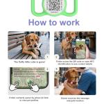 Personalized QR Code Dog Tag with NFC