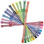 12 Pack Adjustable Nylon Puppy ID Collars