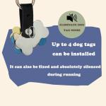 DORUI Pet ID Tag Silencer for Dogs and Cats