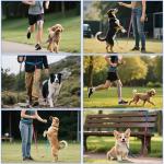 Hands-Free Dog Leash with Adjustable Lengths