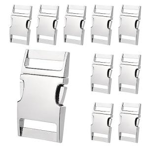 CooBigo 10 Pack Metal Buckles for Dog Collars