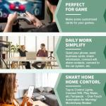 50 NFC Tags - Compatible with All Smartphones