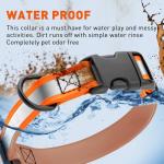 Reflective Waterproof Dog Collar in Fun Colors