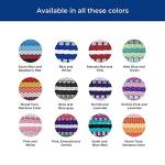 Blueberry Pet Reflective Dog Collar with D-Rings