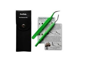 Tick Removal Kit with Tools, Case, and ID Card