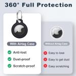 Durable AirTag Holder with Key Ring for Pets