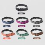 Custom Engraved Dog Collars with Name & Number