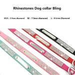 Personalized Rhinestone Dog & Cat Collar and Leash Set