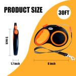 30 FT Retractable Dog Leash for Large Dogs