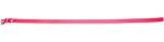 Adjustable Waterproof Biothane Dog Collar in Pink