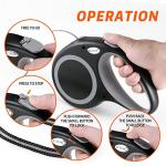 Heavy Duty Retractable Dog Leash, 30 FT