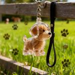 Pet Hair Key Chain Storage for Dog Lovers