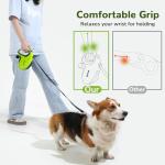 Pecute 32ft Reflective Retractable Dog Leash