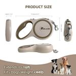 OUTnWILD 16ft Retractable Dog Leash for Small Pets
