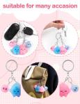 Couple Matching Pet ID Keychain Set