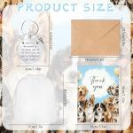 Cute Vet Tech Gifts Set with Keychain and Card