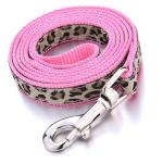 Leopard Dog Harness Collar Leash Set for Small Dogs
