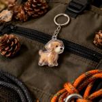 Pet Hair Key Chain Storage for Dog Lovers
